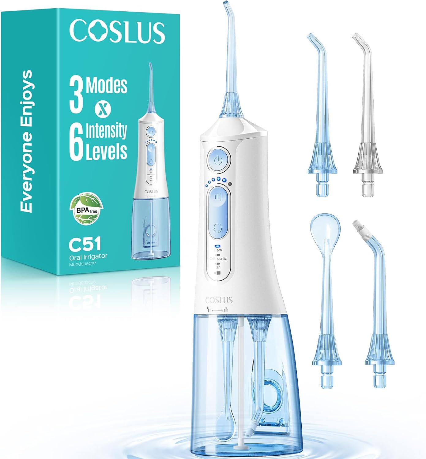 COSLUS ADA Accepted C51 Water Review: Is It Good for Daily Use?